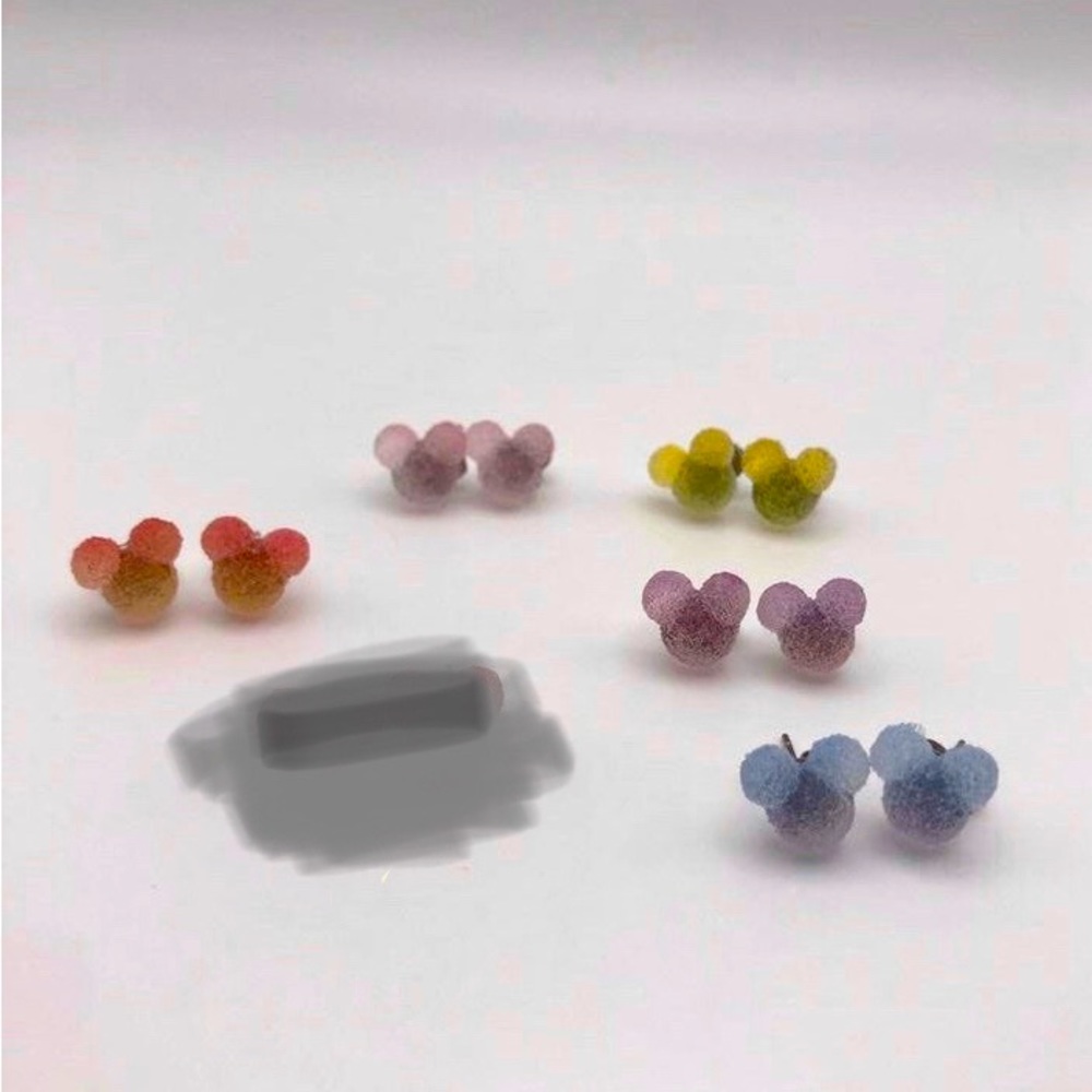 Mickey Mouse Earring Set- Includes 5 Pairs of Earrings